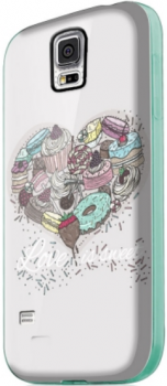 Чехол для Samsung Galaxy S5 ITSKINS Phantom White Heart Чехол для Samsung Galaxy S5 ITSKINS Phantom White Heart